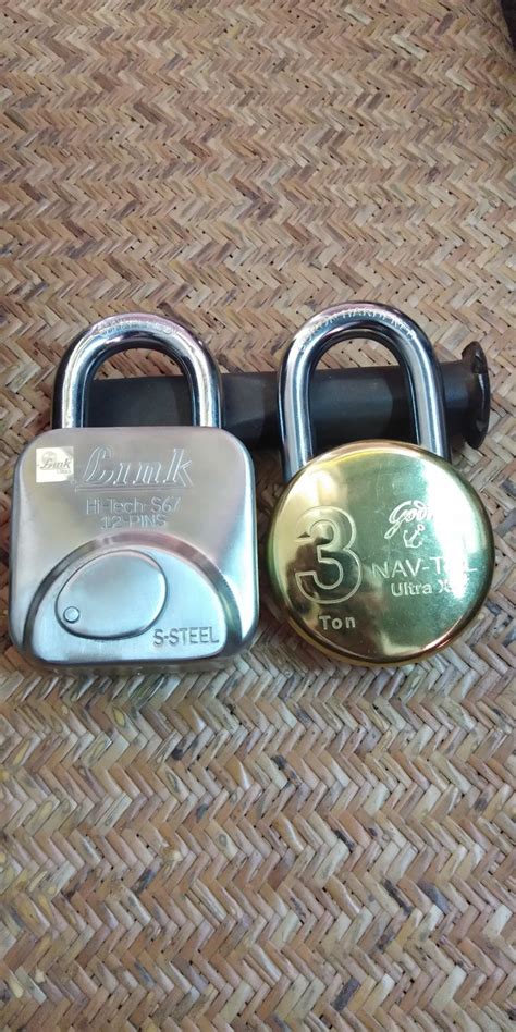 Link Hi-Tech S67mm Padlock | Stainless Steel Body with Hardened Shackle ...