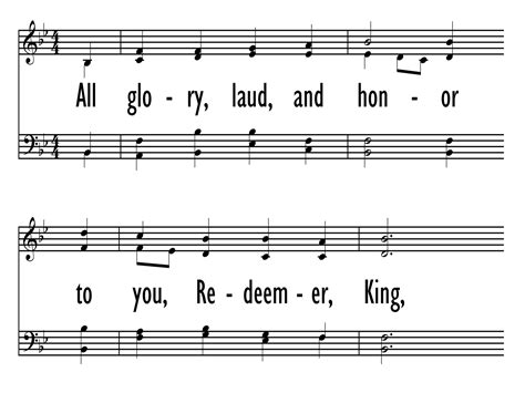All Glory, Laud and Honor | Hymnary.org