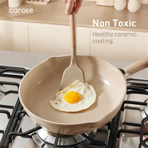 CAROTE 25pcs Ceramic Pots and Pans Set, Healthy India | Ubuy
