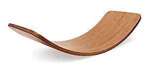 PHYSIOTREX Occupational Therapy Wooden Wobble Curve Balance Board Foot ...