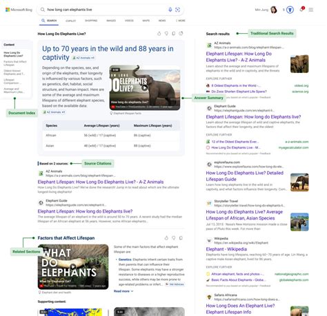 Bing Internet Search 的图像结果