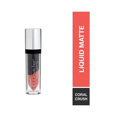 Buy Fran Wilson Moodmatcher Liquid Matte Lipstick - Coral Crush (2ml ...