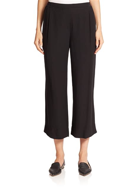 Women's Cropped Wide Leg Pants at Madison Calder blog