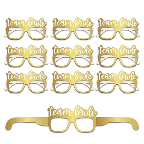 Team Bride Party Glasses – Festiko