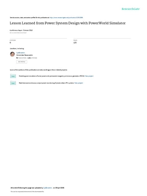 Power World Tutorial 的图像结果