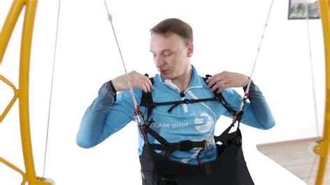 Подвеска Sky Paragliders Skylighter-3 - YouTube