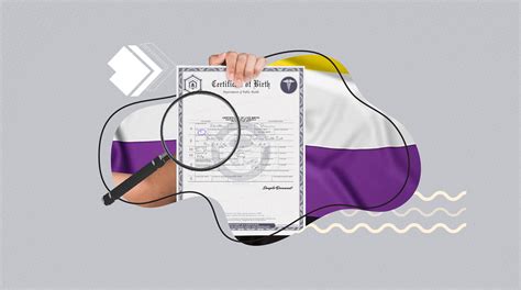 Birth Certificate Non Binary Markers Explained