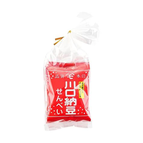 KAWAGUCHI Natto Senbei Rice Crackers - Savory Japanese Rice Biscuits ...