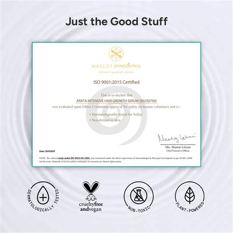 Arata Hair Growth Serum for Men and Women | For Fuller, Denser, Thicke