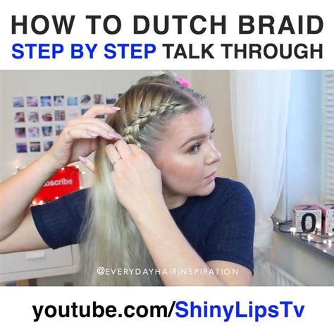 Image result for Step by Step Dutch Braid Tutorial