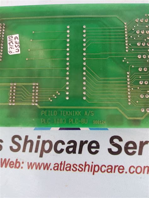 Peilo Teknikk PLC 1003 PLC-BU Pcb Card – Atlas Shipcare Services