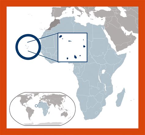Cape Verde Africa Map