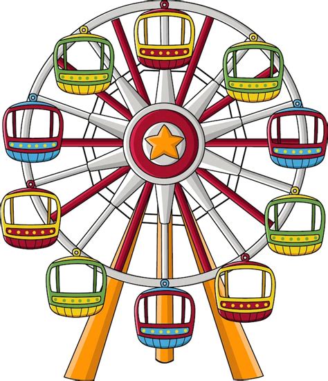 Ferris wheel clip art Images - Free Download on Freepik