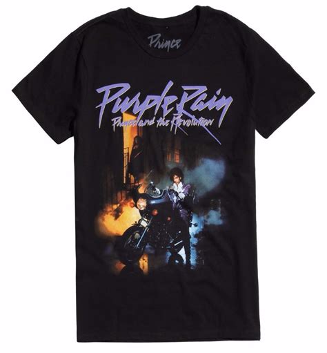 Prince PURPLE RAIN PRINCE AND THE REVOLUTION T-Shirt 100% Authentic ...