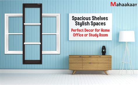 Mahaakaay 7 Layer Box Bookshelf for Books/Multipurpose Bookcase/Wooden ...