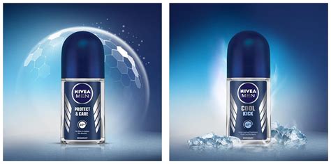 Buy NIVEA Men Roll-On Deodorant, Cool Kick, 50ml & NIVEA Men Deodorant ...