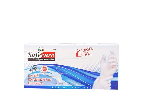 SAFE CURE LATEX EXAMINATION GLOVE : Amazon.in: Industrial & Scientific