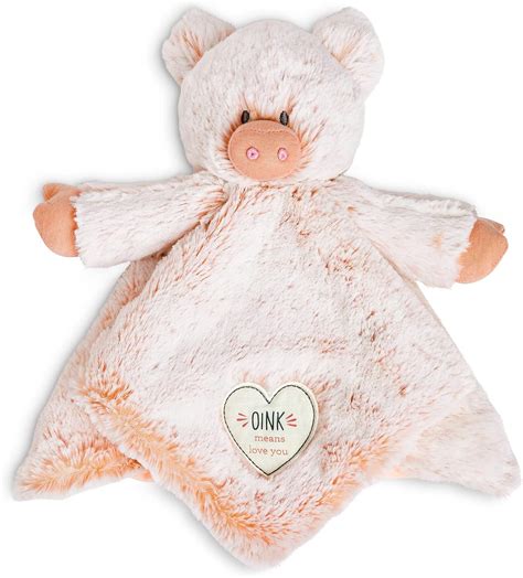 Buy DEMDACO Oink Love You Pink 14 x 14 Inch Polyester Stuffed Animal ...