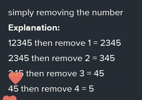 q basic numeric pattern 12345,2345,345,45,5 - Brainly.in
