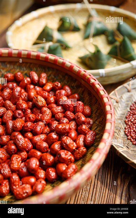 Traditional Chinese rice-pudding Stock Photo - Alamy