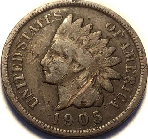 1905 Indian Head Penny Value: are No mint mark worth money?