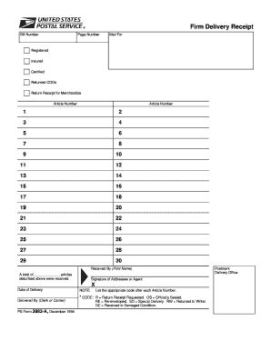 USPS PS 3883-A 1994-2026 - Fill and Sign Printable Template Online