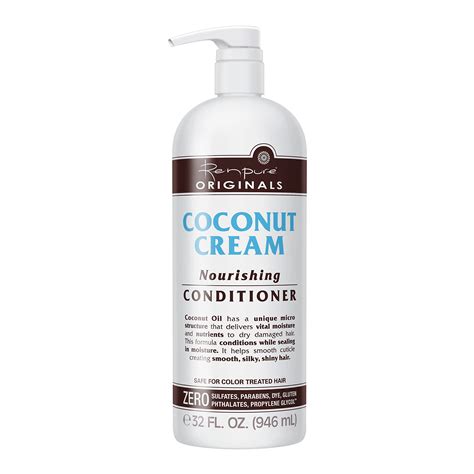 Buy Renpure Coconut Cream Nourishing Conditioner, 32 Ounce Online at ...