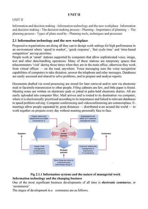 MPE UNIT-2 - MPE UNIT-2 COMPLETE NOTES - UNIT II UNIT II Information ...