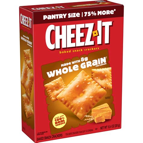 Cheez-It® Whole Grain Snack Crackers - SmartLabel™