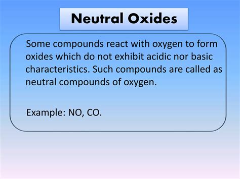 Image result for Oxides Explained