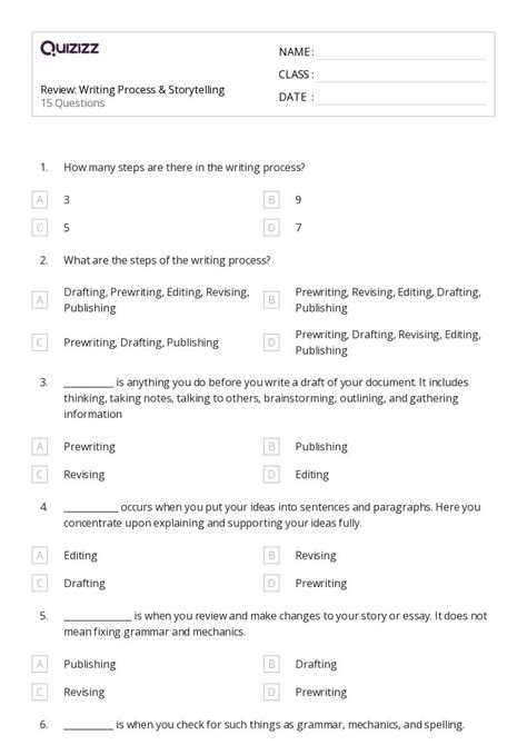 50+ Publishing worksheets for 3rd Class on Quizizz | Free & Printable