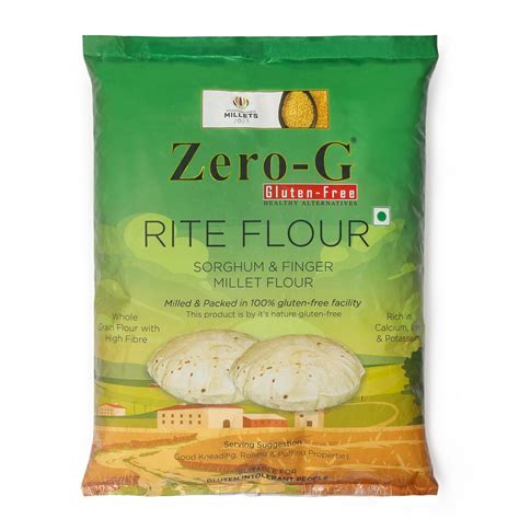 ZERO - G Zero-G Gluten Free Rite Flour (4Kg)-Sorghum (Jowar) & Finger ...