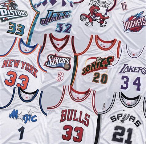 Mitchell & Ness Launch "Platinum Collection" Of Classic NBA Jerseys, Shorts