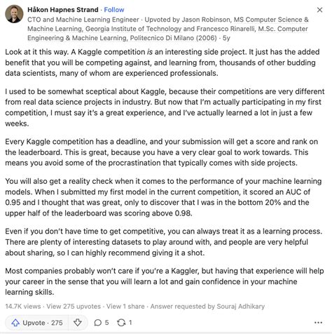 Kaggle Competitions 的图像结果