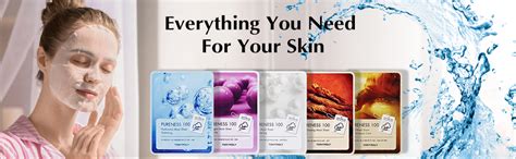 Tonymoly Pureness Sheet Mask| Pack of 5| Cotton Face Sheets| Face Mask ...