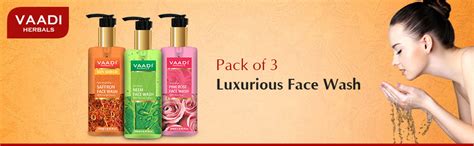 Vaadi Herbals Pvt Ltd Skin Whitening Saffron, Neem & Glow Pink Rose ...