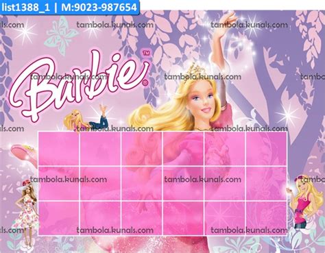 Bollywood Songs Barbie in Barbie theme - Designs - PartyStuff