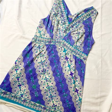 vintage EMILIO PUCCI no sleeve onepiece | NOIR ONLINE