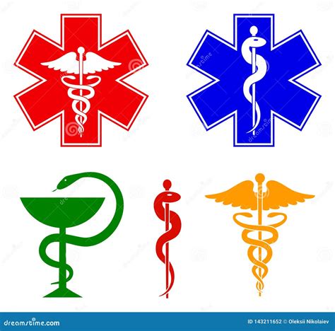 Star Of Life Rescue Symbol Vector Illustration | CartoonDealer.com ...