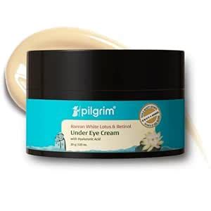 Pilgrim Korean Retinol Under Eye Cream for dark circles, Puffiness ...
