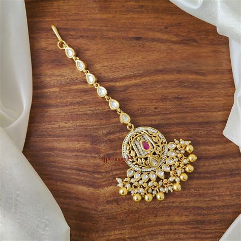 Grand Gold Look Alike Bridal Chutti – AJ Punnagai