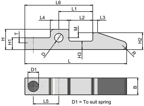 Image result for Sheet Metal Spring Lever Catch
