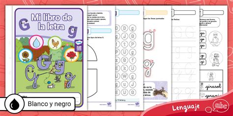 Cuadernillo | Mi libro | letra G