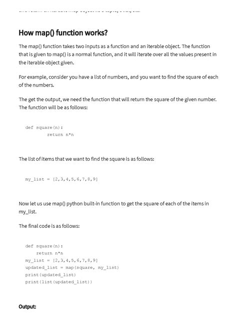 Image result for Python Map Function Examples