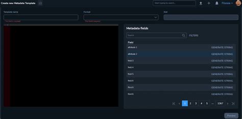 Metadata Template 的图像结果