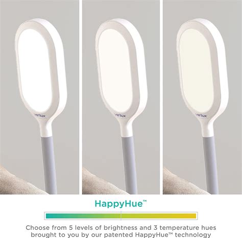 Verilux HappyLight Duo - 2-in-1 Light Therapy Floor Lamp | Full ...