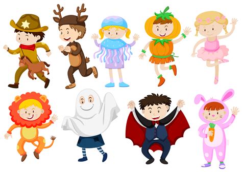 Kids Halloween Clipart