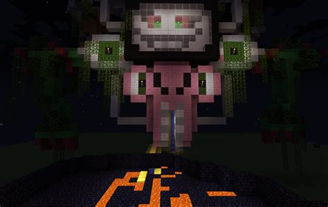 Image result for Omega Flowey Minecraft