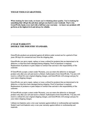 Greenworks Lawn Mower Replacement Key - Fill Online, Printable ...