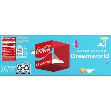 Buy Coca-Cola Dreamworld Fridge Pack Cans, 7.5 fl oz, 10 Pack Online at ...